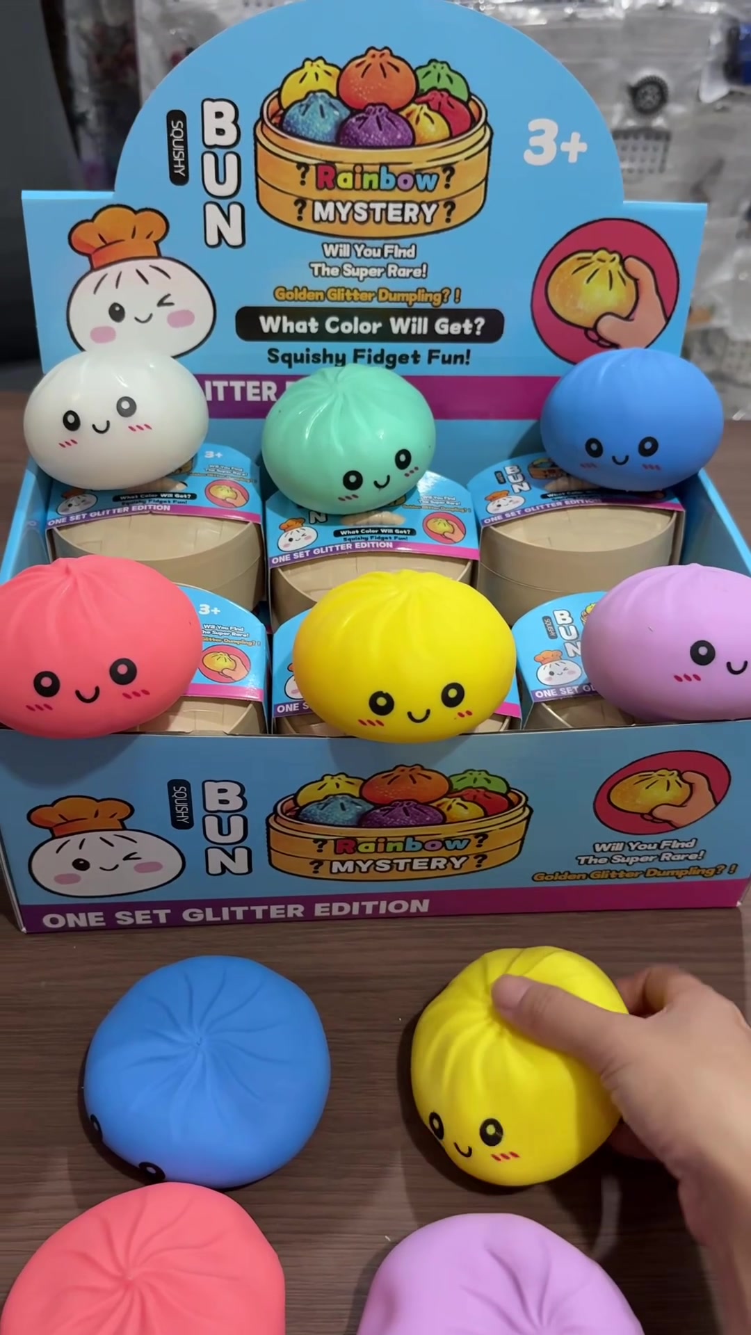 The best-selling building block buns have become a hit in Europe and America as stress-relieving silicone toys