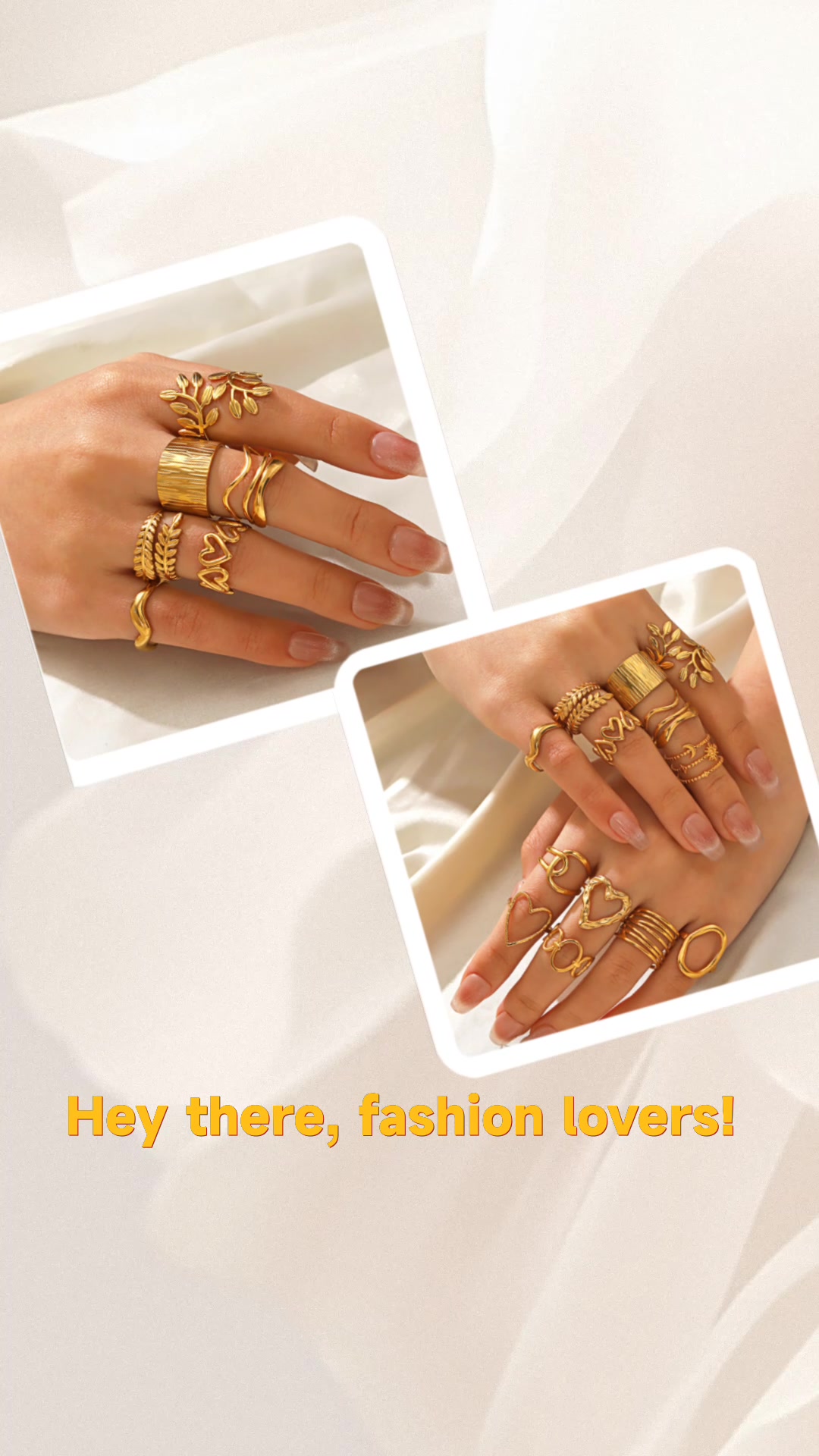 Wholesale of stainless steel heart-shaped open rings for women with unique hip-hop lines and crossed hearts in Europe and America